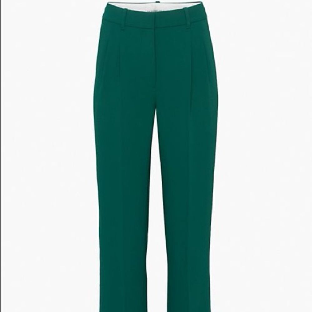 Aritzia Wilfred Adventurine Green Effortless Pants